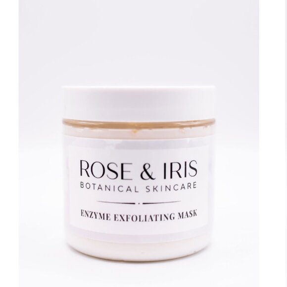 Rose & Iris Organic Exfoliating Mask (New) 4oz/120ml - Picture 1 of 3